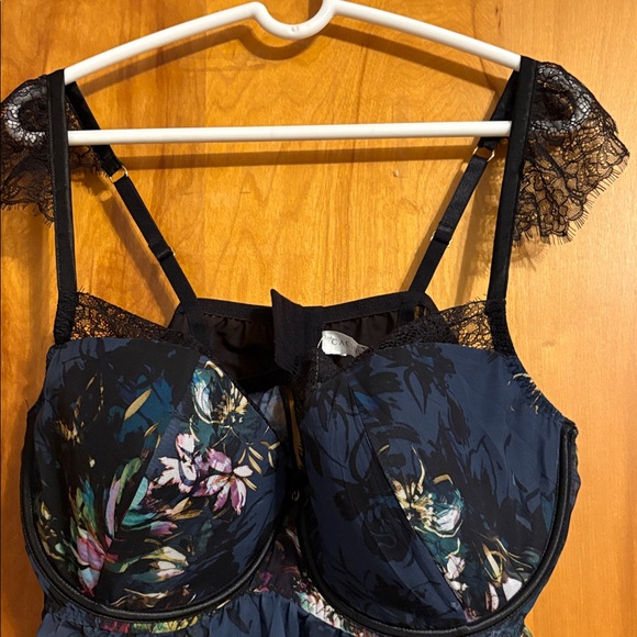 Cacique Womens Nightie Lingerie
Negligee Size 44DDD Floral Sheer
Padded. - Picture 3 of 16